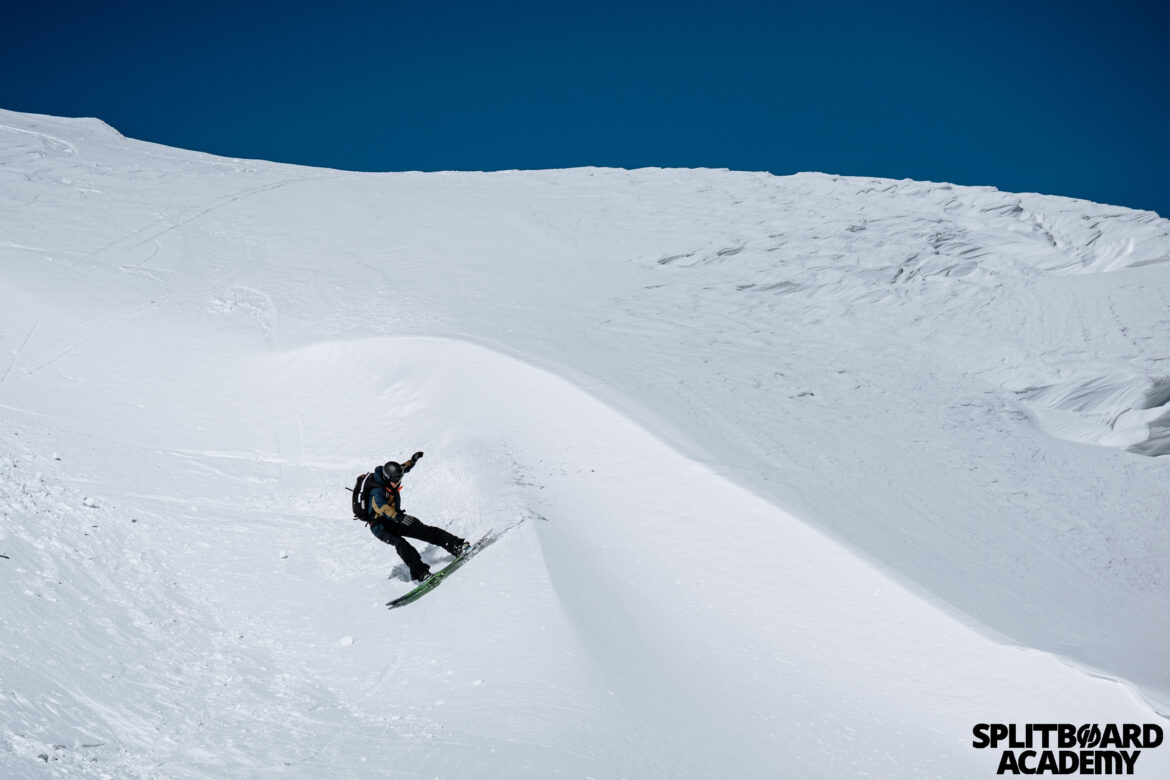 zjazd poza trasą - Słowenia Freeride Camp