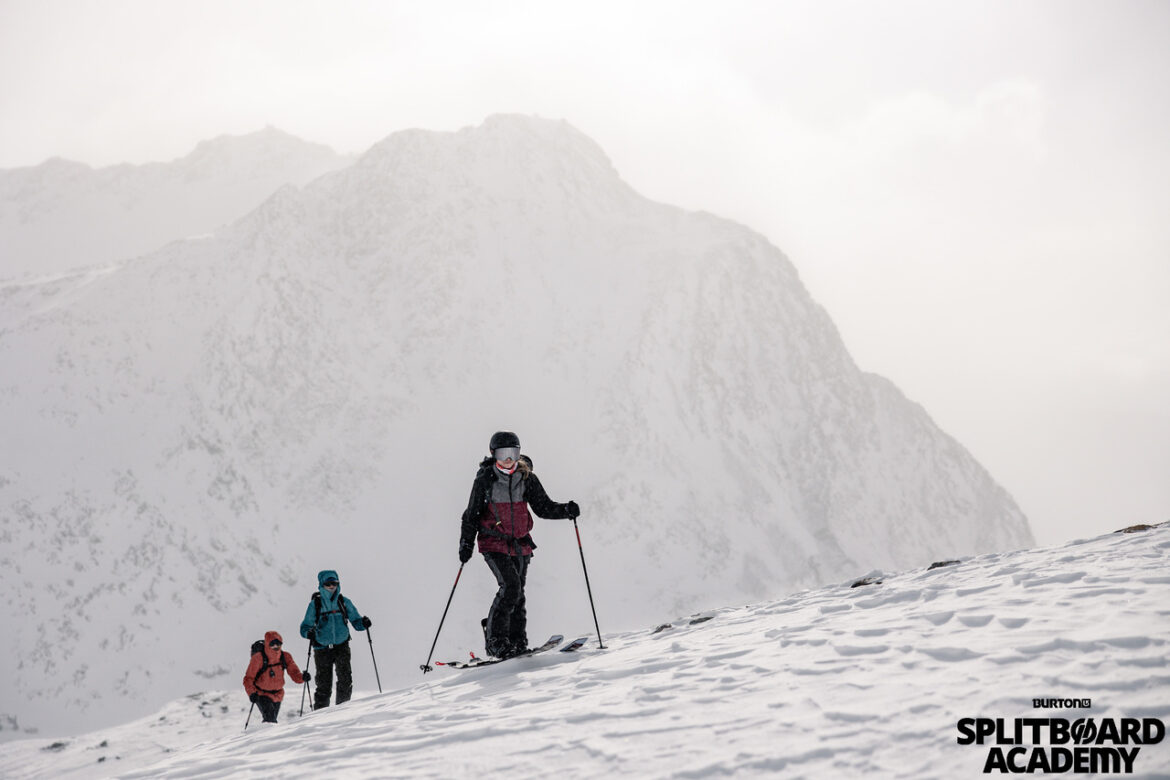 obóz splitboardowy w Alagna, Włochy